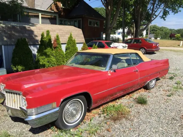 1970 cadillac convertible, nice cruiser, 118k, 472, not 1984 elegante roadster