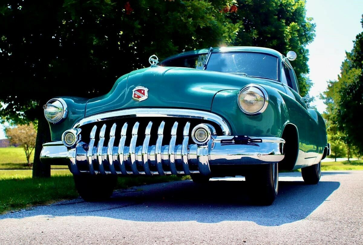 1950 buick 2 door fast back