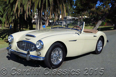 60 austin healey 3000 mark 1 bj-7 *original caliifornia car*heritage certificate