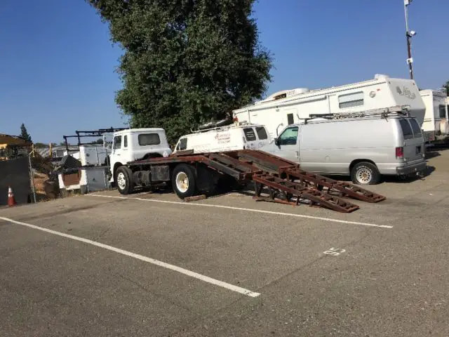 1966 international co 1800 loadstar coe cabover cab over hauler equipment car