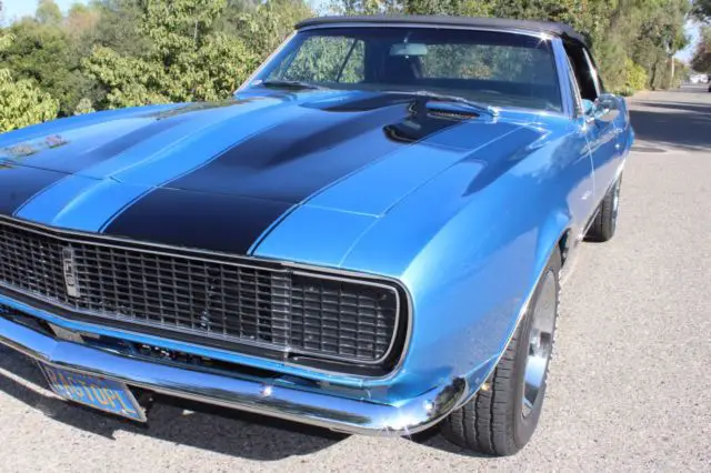 1967 chevy camaro convertible rs 327 marina blue california car video 1968 1969