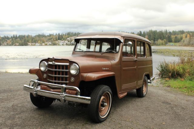 1951 willys overland ranch wagon 4x4, texas barn find, one family owned since ne