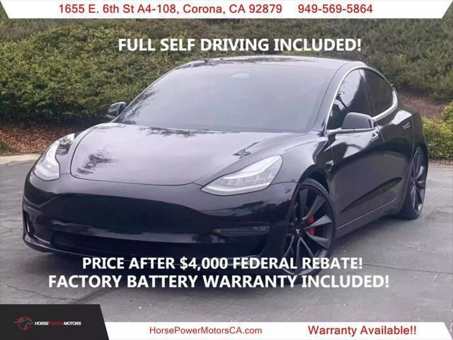 2020 tesla model 3 performance