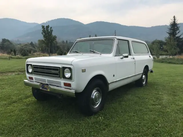1977 international harvester - scout ii traveler 2 door classic suv - rare 2wd!