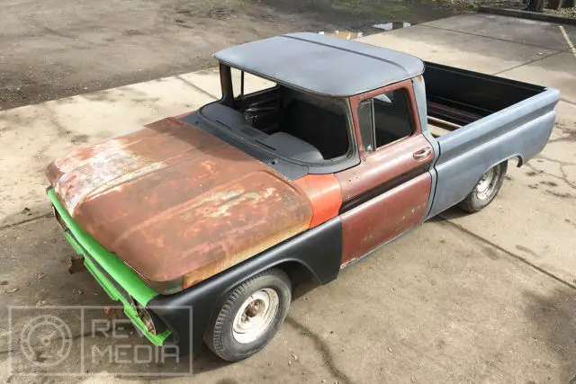 1962 chevrolet c-10 shortbed project
