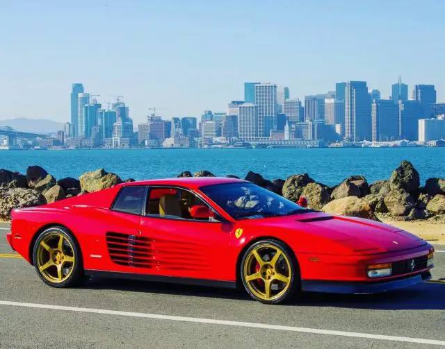 fully sorted ferrari testarossa - carfax certified - clean ca title