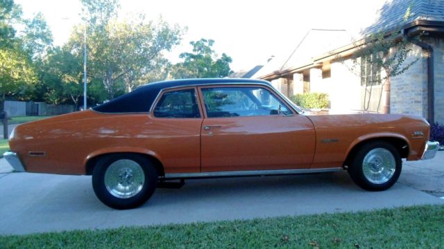 1973 gm chevy nova 383 stroker sbc, 3:73 rear 10" b&m converter, true survivor!