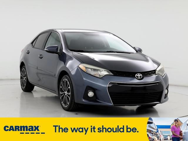 2016 toyota corolla s plus
