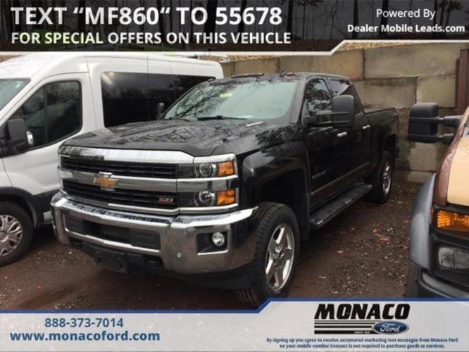 2015 chevrolet silverado 2500hd ltz 4x4 ltz 4dr crew cab sb for sale in glastonbury, connecticut