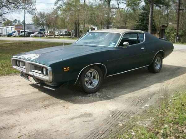1971 green dodge charger all original