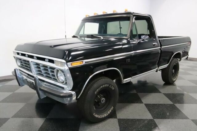 pickup v8 four offroad off-road off v8 manual classic vintage collector black f1
