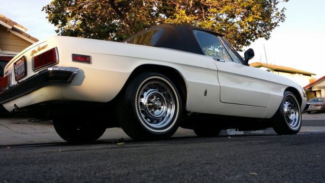 1972 alfa romeo spider veloce 2000