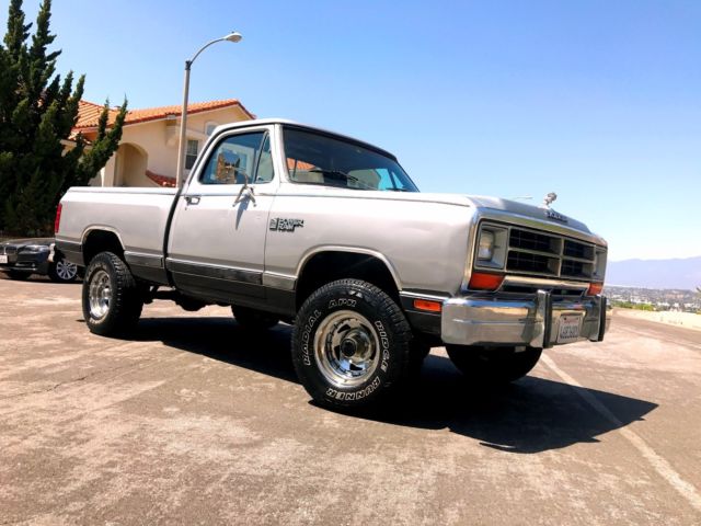 1986 dodge ram 1500 4x4 short long bed v8