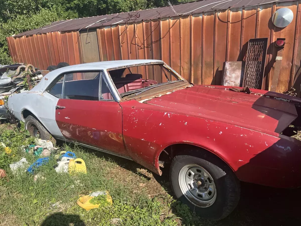 1967 chevrolet camaro coupe red chrome