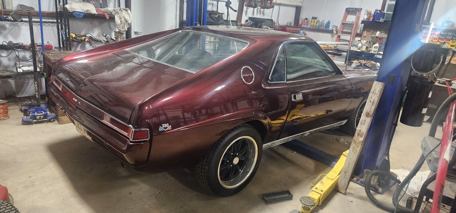 1968 amc amx chrome