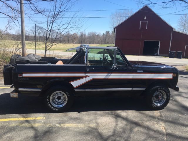 1980 scout ii turbo diesel 49k original miles rust free original condition