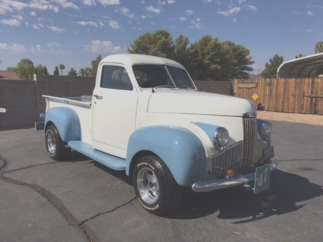 1947 studebaker pickup truck - classic hot rod - chevy motor - no rust!