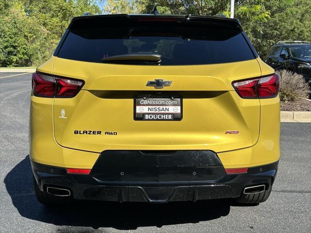 2022 chevrolet blazer rs