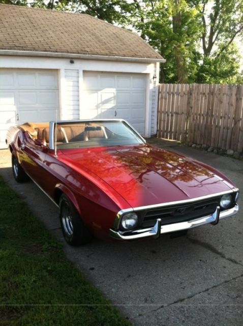 1971 mustang convertible