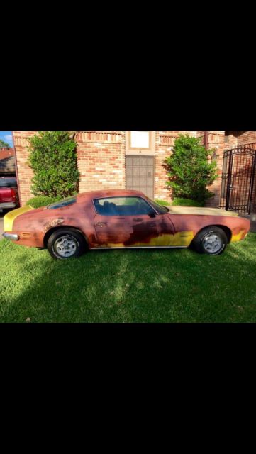 1971 pontiac formula(matching #'s)/1974 pontiac trans am(clone, orig color's)!