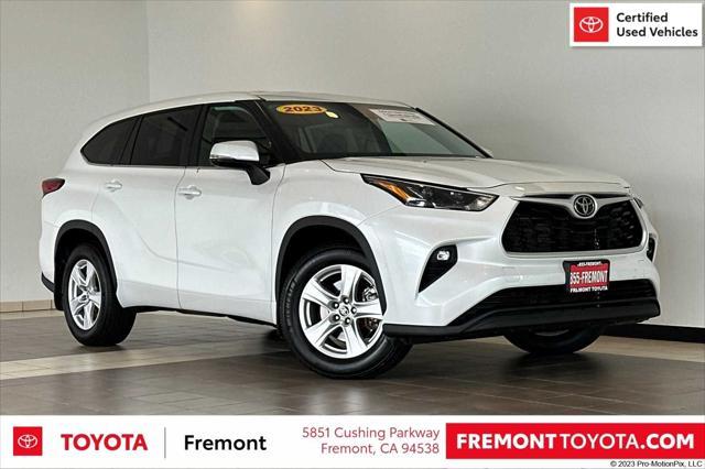 2023 toyota highlander le