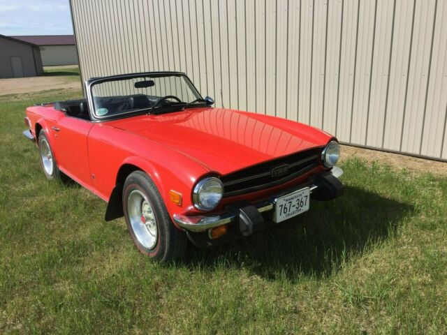 for sale 1976 tr6 35000 miles all original never restored in good condition