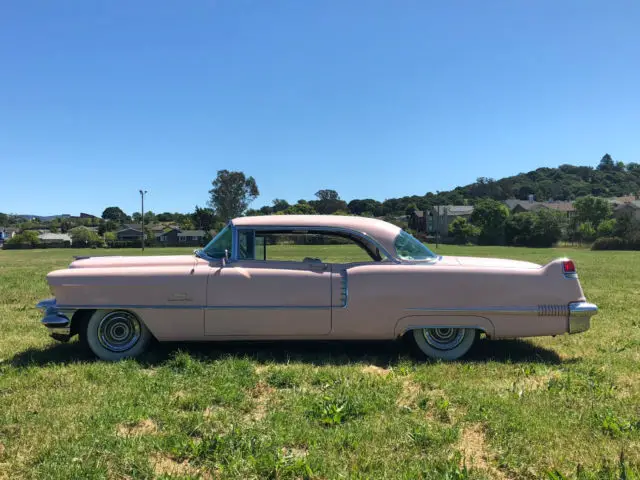 1956 cadillac coupe deville 2-door hardtop, 3rd owner, factory pink, no reserve!