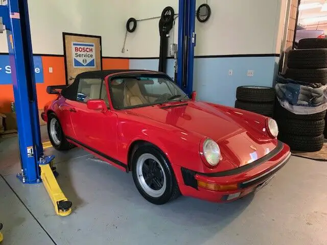 1989 air-cooled 911 carrera cabriolet