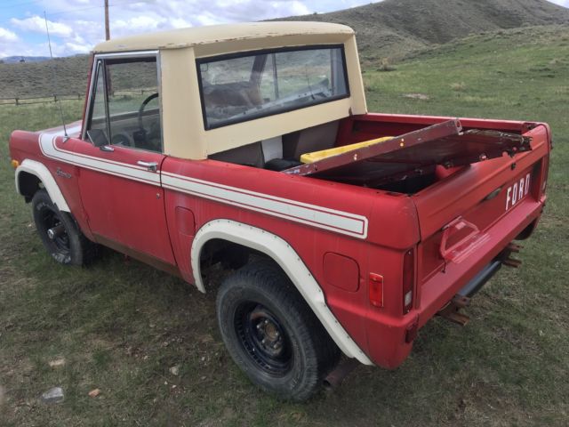 1977 ford bronco half cab survivor. awesome patina no reserve