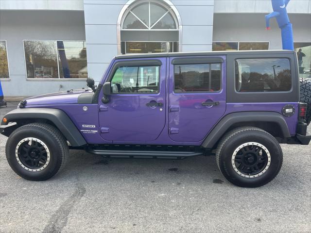 2018 jeep wrangler jk unlimited sport s 4x4