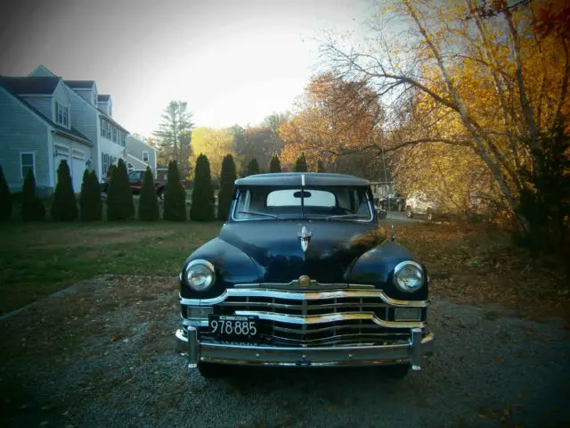 1949 chrysler windsor four door fluid drive