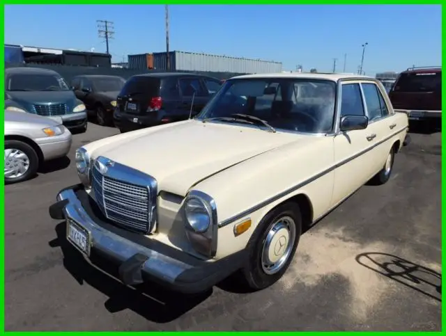 1974 mercedes-benz 230 sedan no reserve