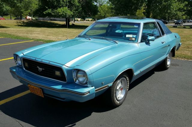 1978 ford mustang ii ghia v8 4-speed rare