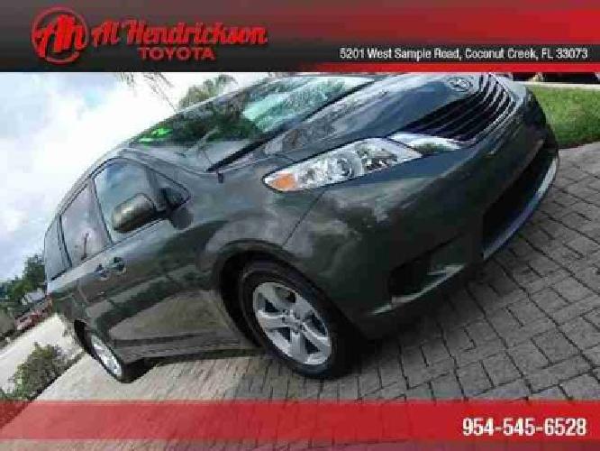 2012 toyota sienna le in coconut creek, fl