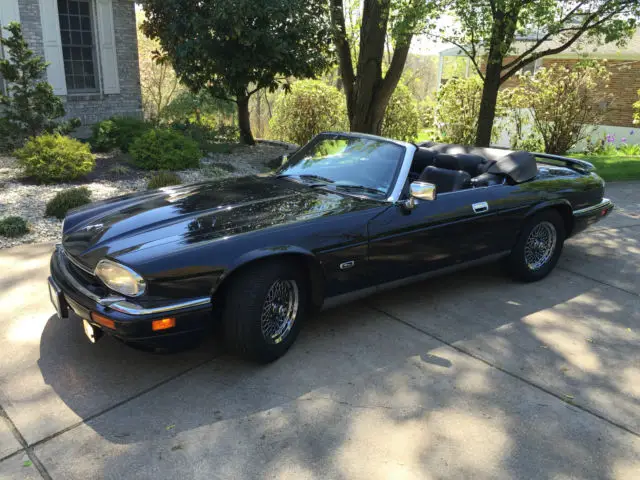 1994 jaguar xjs convertible 2-door 4.0l triple black only 55k