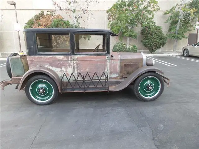 1927 chevrolet aa capitol coach 2 dr. sedan (aa caapitol coach) 46000 miles gray