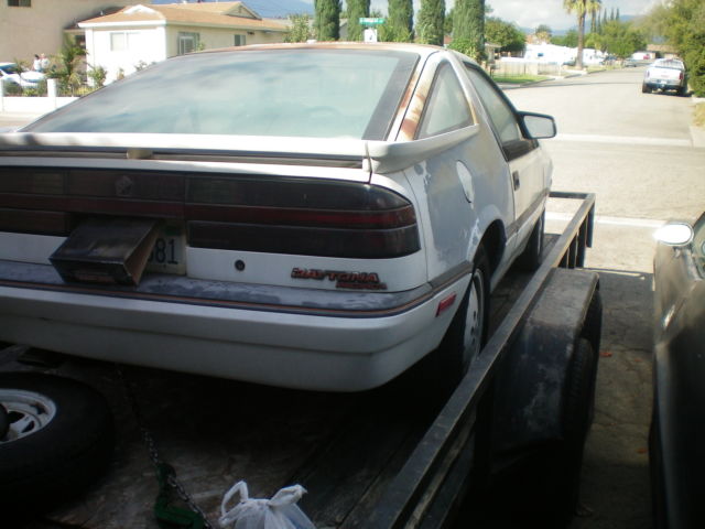 1988 dodge daytona pacifica 2.2 turbo
