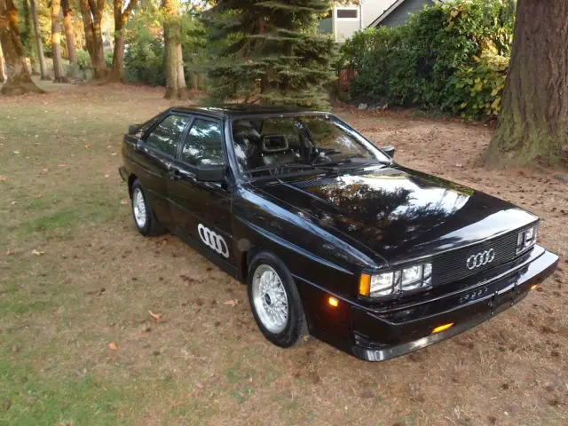 1984 audi original quatto coupe 89k rarest year! euro ur sport wheel bbs