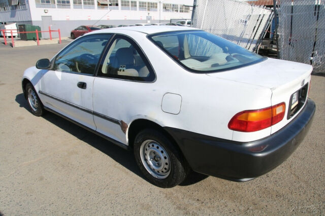 1993 honda civic dx coupe 5 speed manual 4 cylinder no reserve