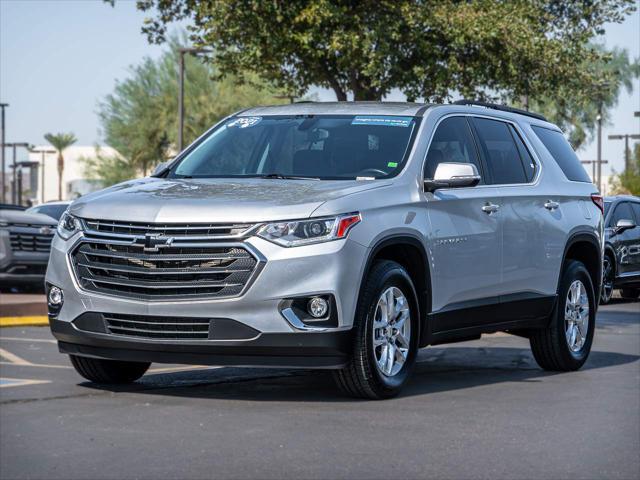 2021 chevrolet traverse lt leather