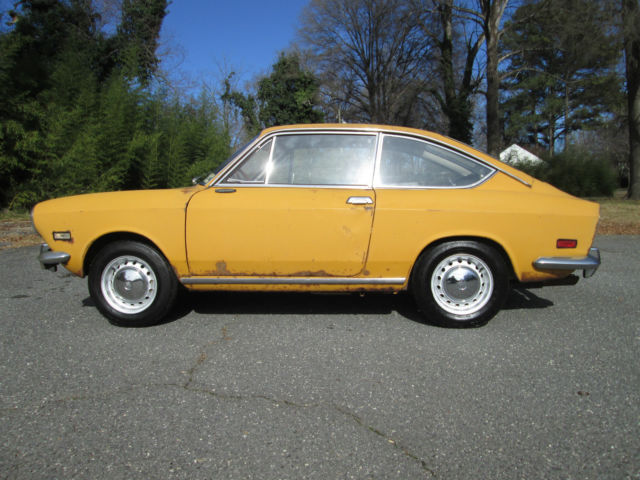 1971 fiat 850 coupe time capsule 31k miles!!! runs drives great all original!!!