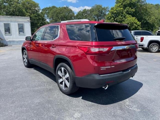 2018 chevrolet traverse lt leather