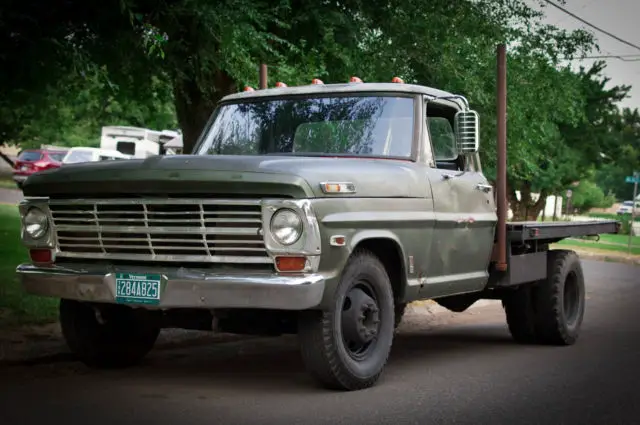 1969 f350 drw -- perkins 6.354 diesel -- brownie 3 speed