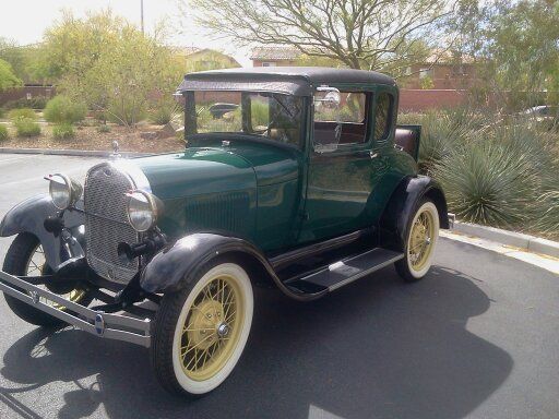 1929 ford model a "special coupe" rare only 18,500 built for 1928 and 1929