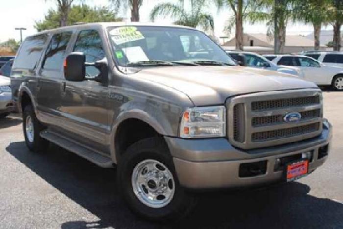 used 2005 ford excursion for sale. in fontana, ca