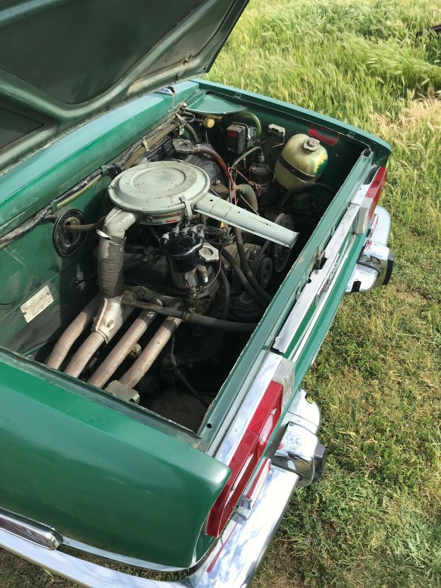 1970 fiat 850 convertible barn find 53k miles parked 40+ years!