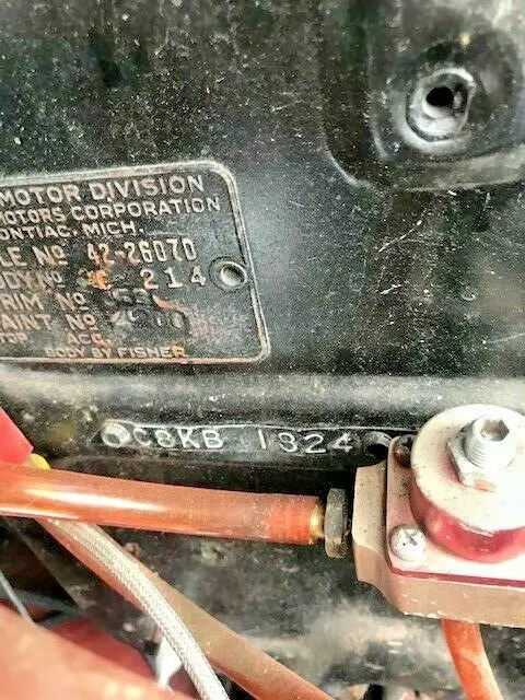 1942 rare pontiac streamliner 6 coupe only
