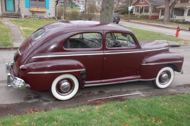 1947 ford sedan super deluxe original survivor car clean solid steel no rust v8