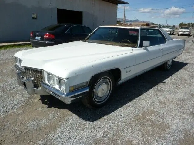 1971 cadillac coupe deville all original california car runs great classic caddy