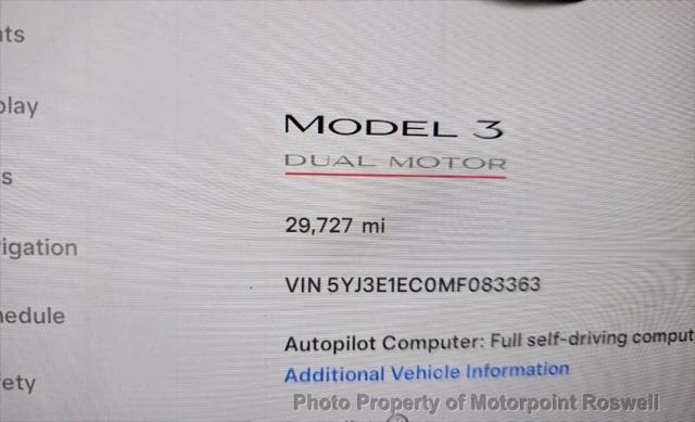 2021 tesla model 3 performance